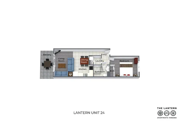 Lantern 1 Bedroom Balcony With Alpine And Village View