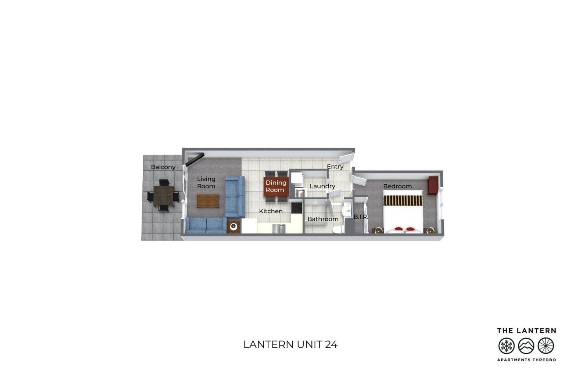 Lantern 1 Bedroom Balcony With Alpine And Village View *